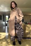Sonn Funnel Neck Coat Camel